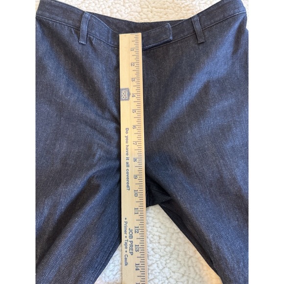 Ann Taylor Jeans Womens Size 2‎ Dark Wash Wide Leg Denim Pants - Picture 4 of 7